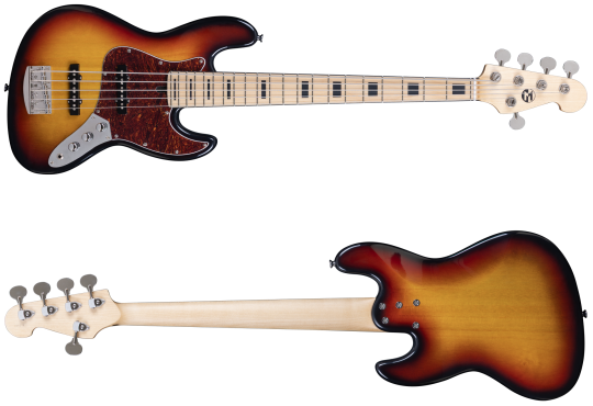Maruszczyk Instruments Elwood 5p 3 Tone Sunburst